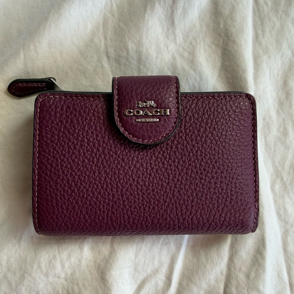 COACH Plum Wallet